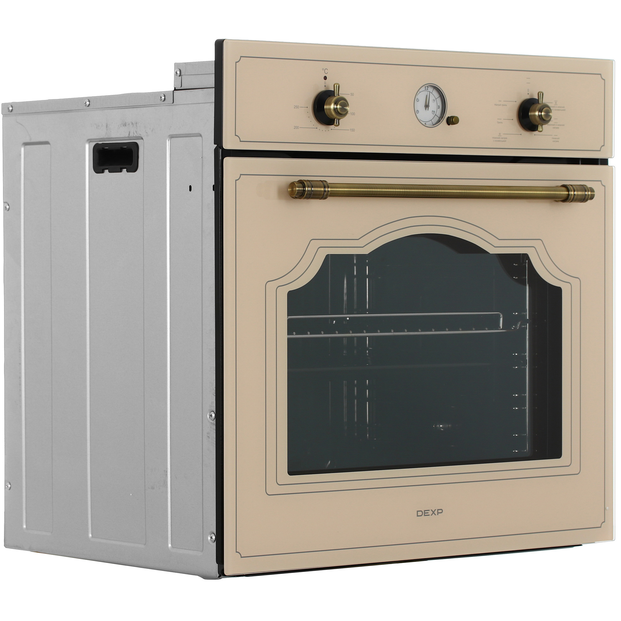 9134286 Электрический духовой шкаф DEXP Rustic 01 бежевый STDN-0149352 - Вид №1