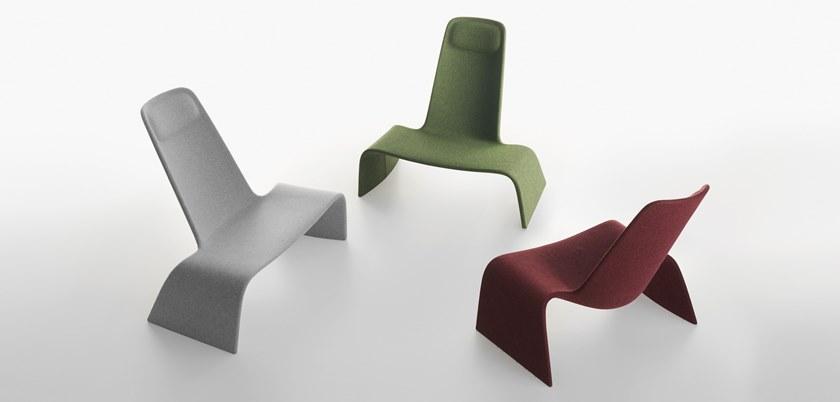 Plank Кресло для отдыха из ткани Land 1150-00 - Вид №3