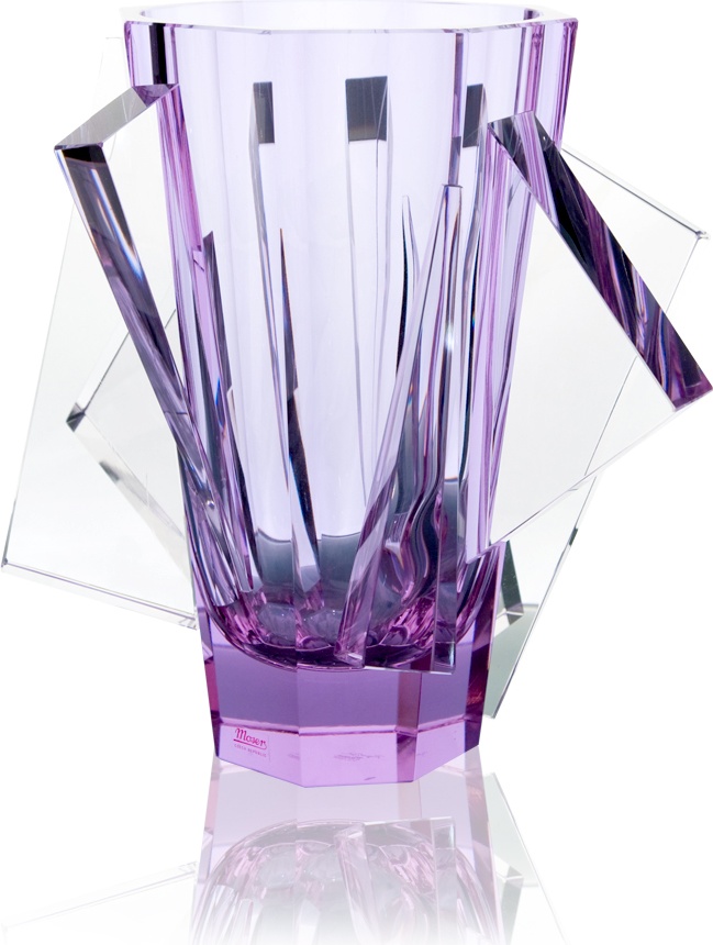 99035 Moser Ваза 28см "Айсберг" (лим.вып.10/500) Хрусталь бессвинцовый 