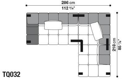B&B Italia Модульный секционный диван Tufty time sun-id-1414316 - Вид №66