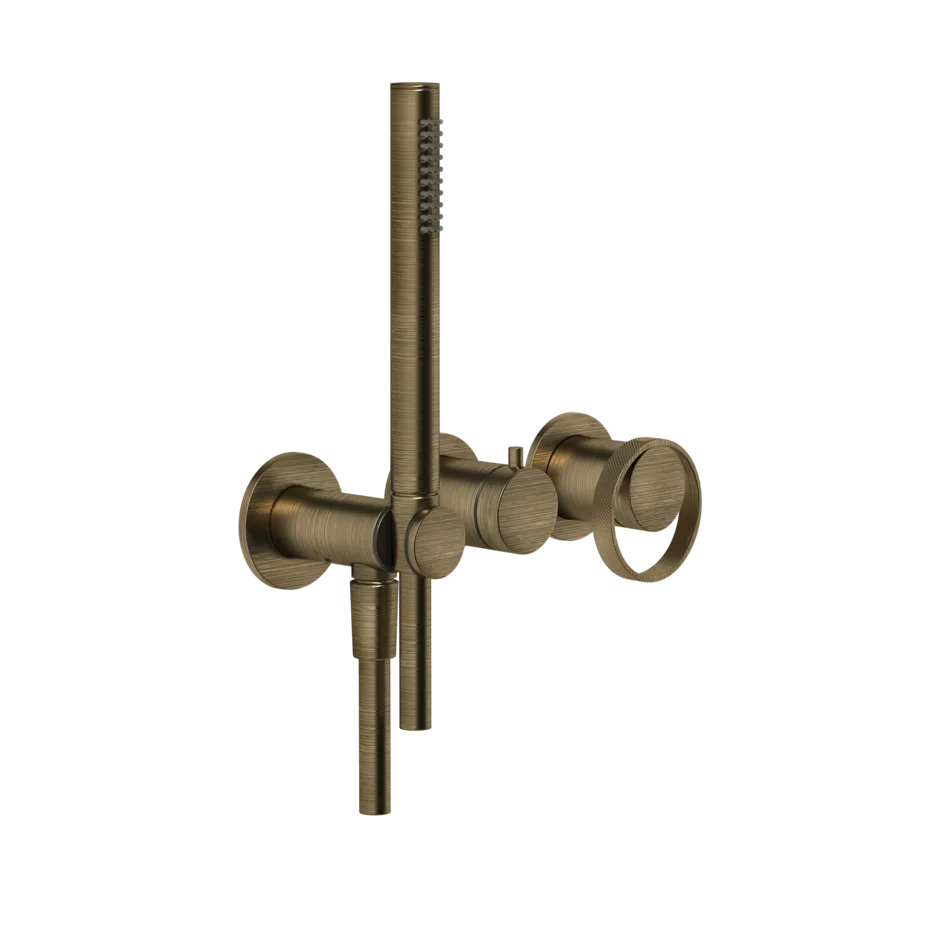 Смеситель для душа 63345 713 Gessi Anello СТАРИННАЯ ЛАТУНЬ 63345713