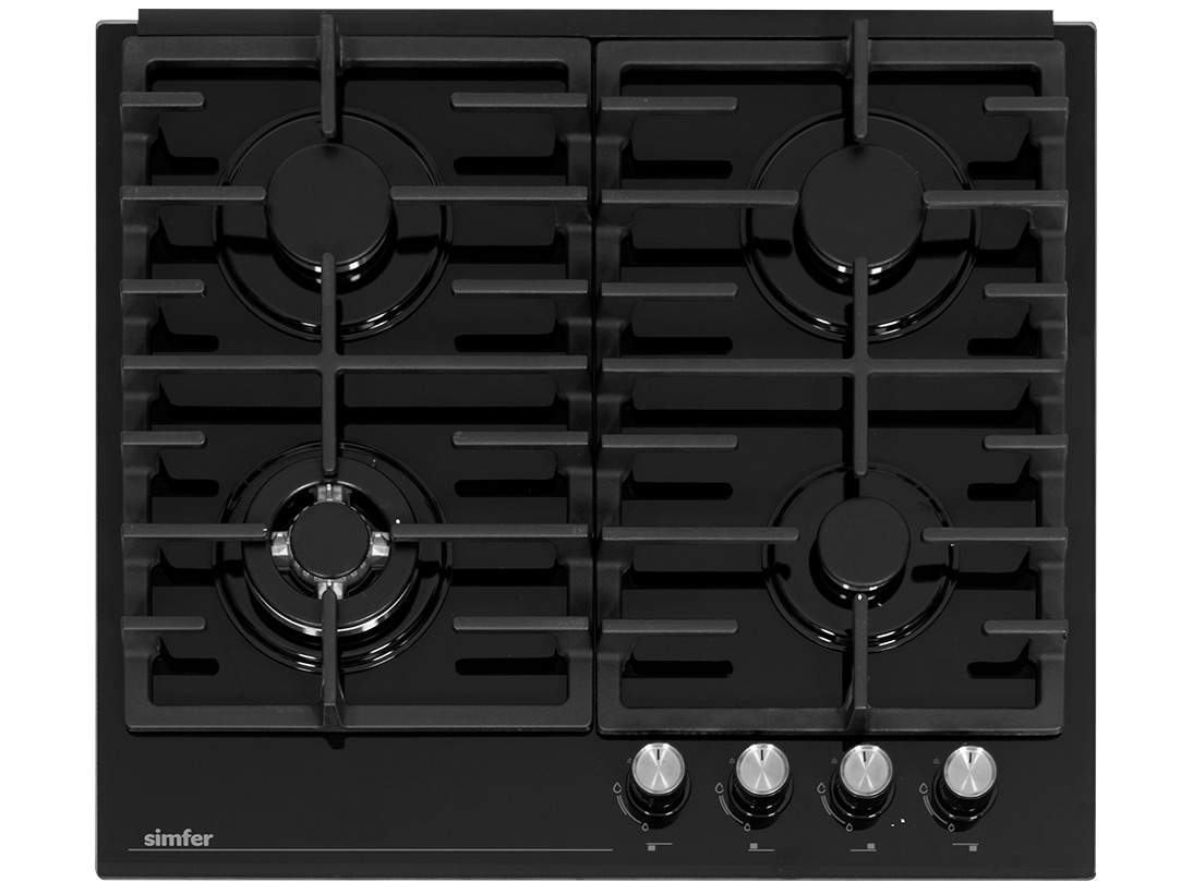 9917398 Газовая варочная поверхность Simfer H60H41S522 STDN-0033890