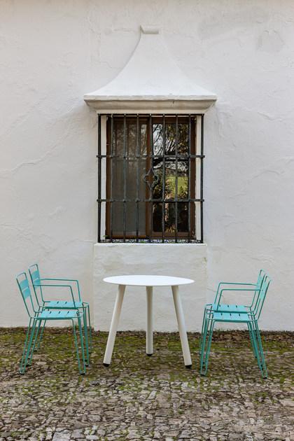 iSimar Садовый стул из стали с подлокотниками Mallorca 9136 - Вид №2