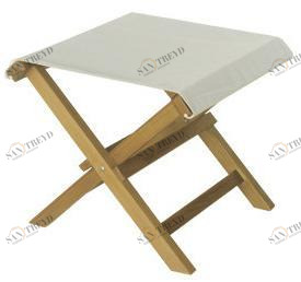 Il Giardino di Legno Квадратный деревянный садовый пуф Venezia 854