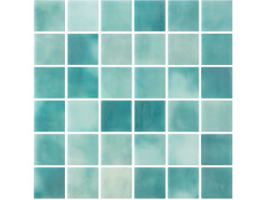 Стеклянная нескользящая мозаика