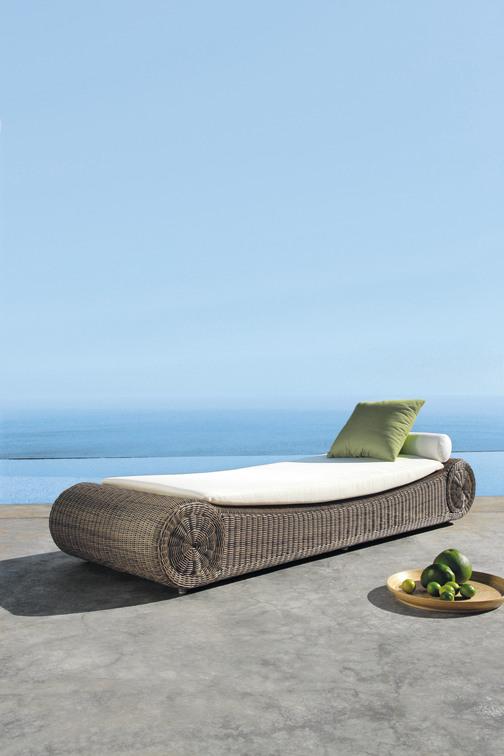 MNST124 Лежак большой шнур 6мм старый серый Manutti River - Вид №1