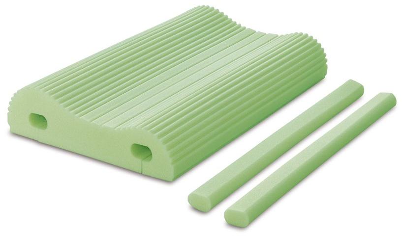 Manifattura Falomo Прямоугольная подушка для шеи из пены с эффектом памяти sun-id-1508852 - Вид №1