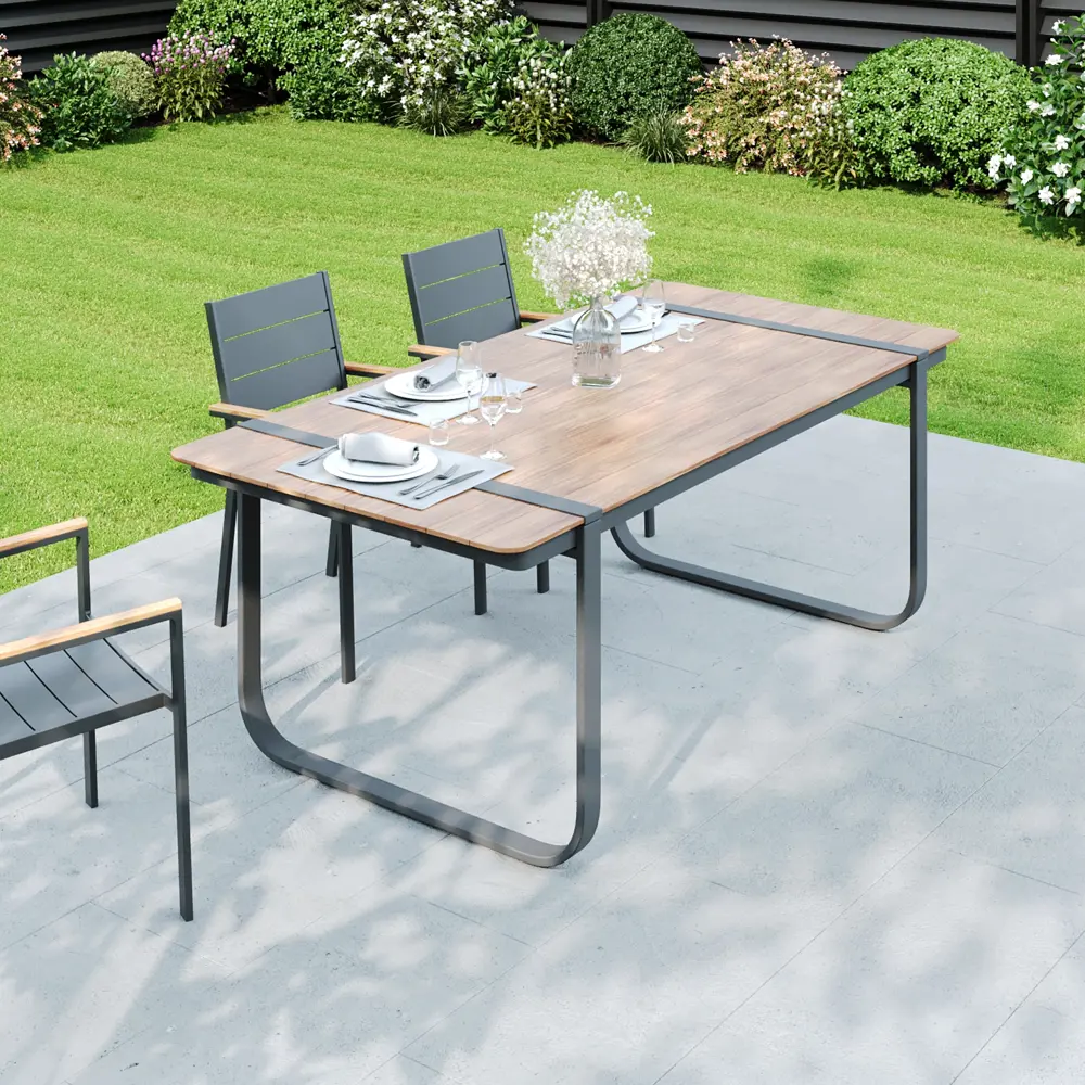 Садовая мебель BEGINIA Kalivo - алюминиевый стол для террасы 89382914 STLM-1574674 - Вид №2