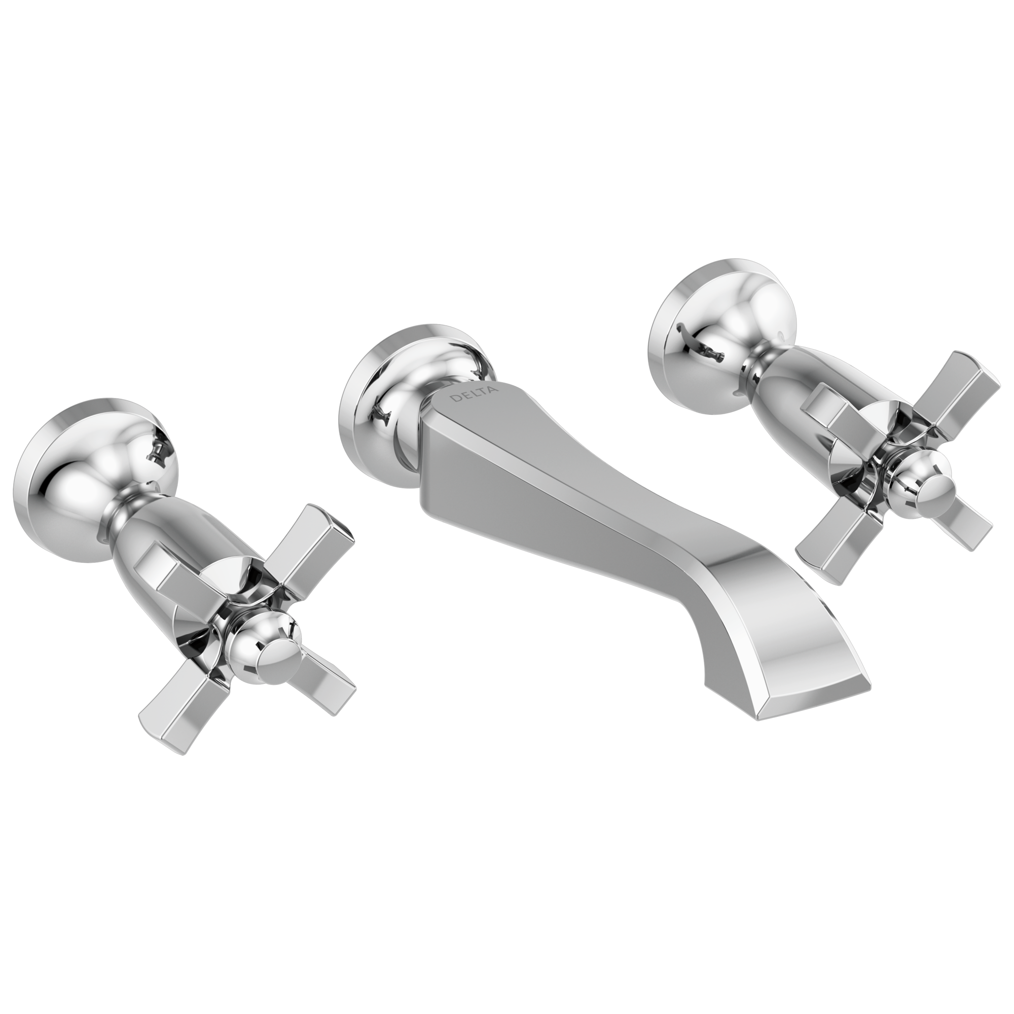Только отделка для смесителя для ванной комнаты с настенным креплением с двумя ручками Delta Faucet T3557LF-WL