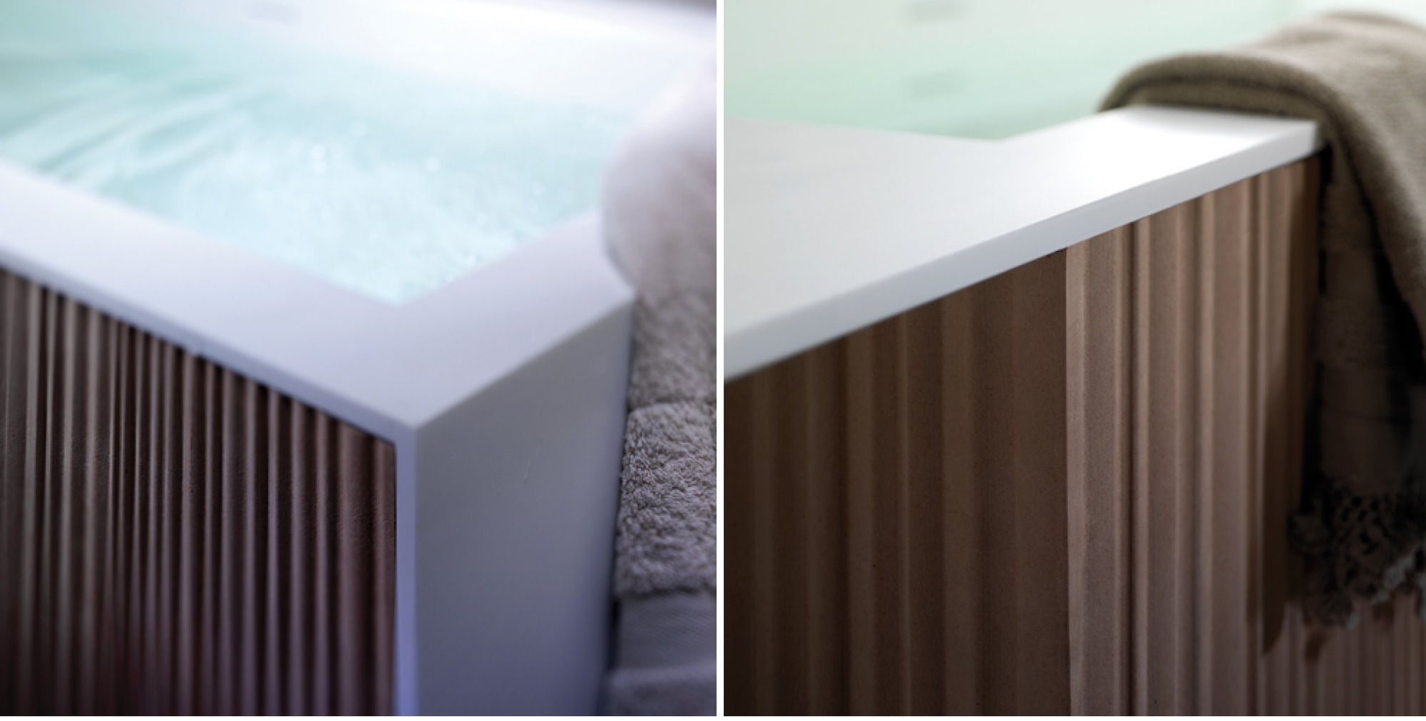 Ванна напольная с панелями Veer 210 см Karolitalia VEERRULE210X90 - Вид №2