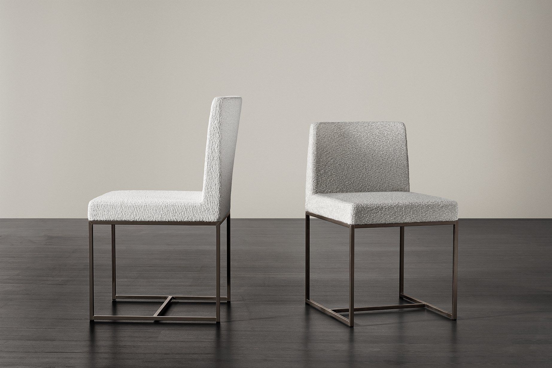 Мягкий стул из ткани Meridiani Rider ARCH-00046378 - Вид №1