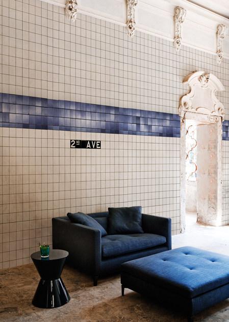 Wall&decò Клетчатый с надписью Contemporary wallpaper 2013 sun-id-1404314 - Вид №1