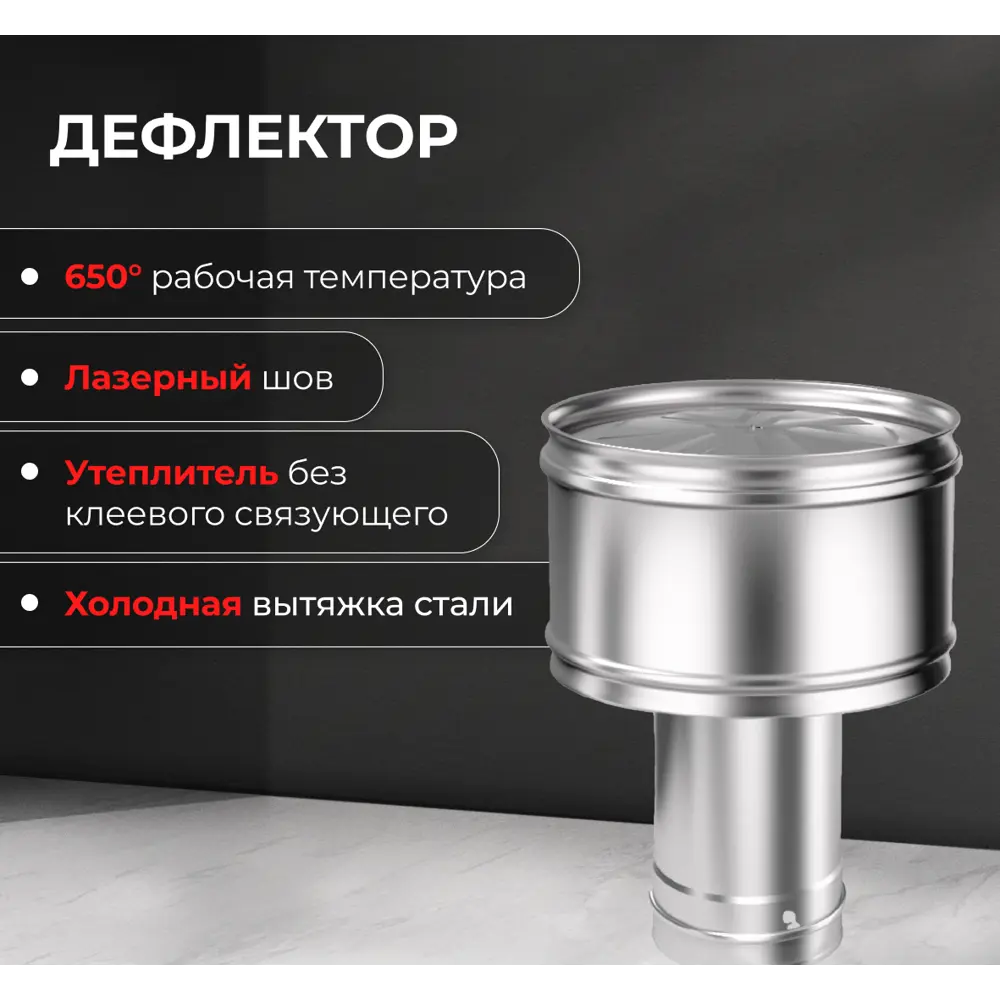 Зонт с ветрозащитой Металлик и Ко D120 мм 430/0.5 мм STLM-2124656 - Вид №2