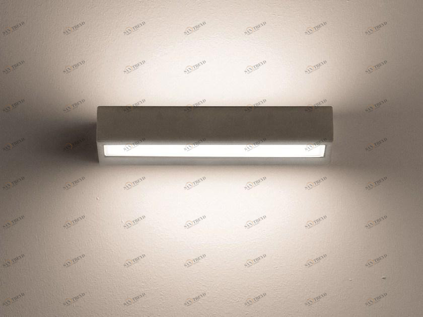 SIMES Светодиодный уличный настенный светильник прямого и отраженного света Concrete sun-id-1466894
