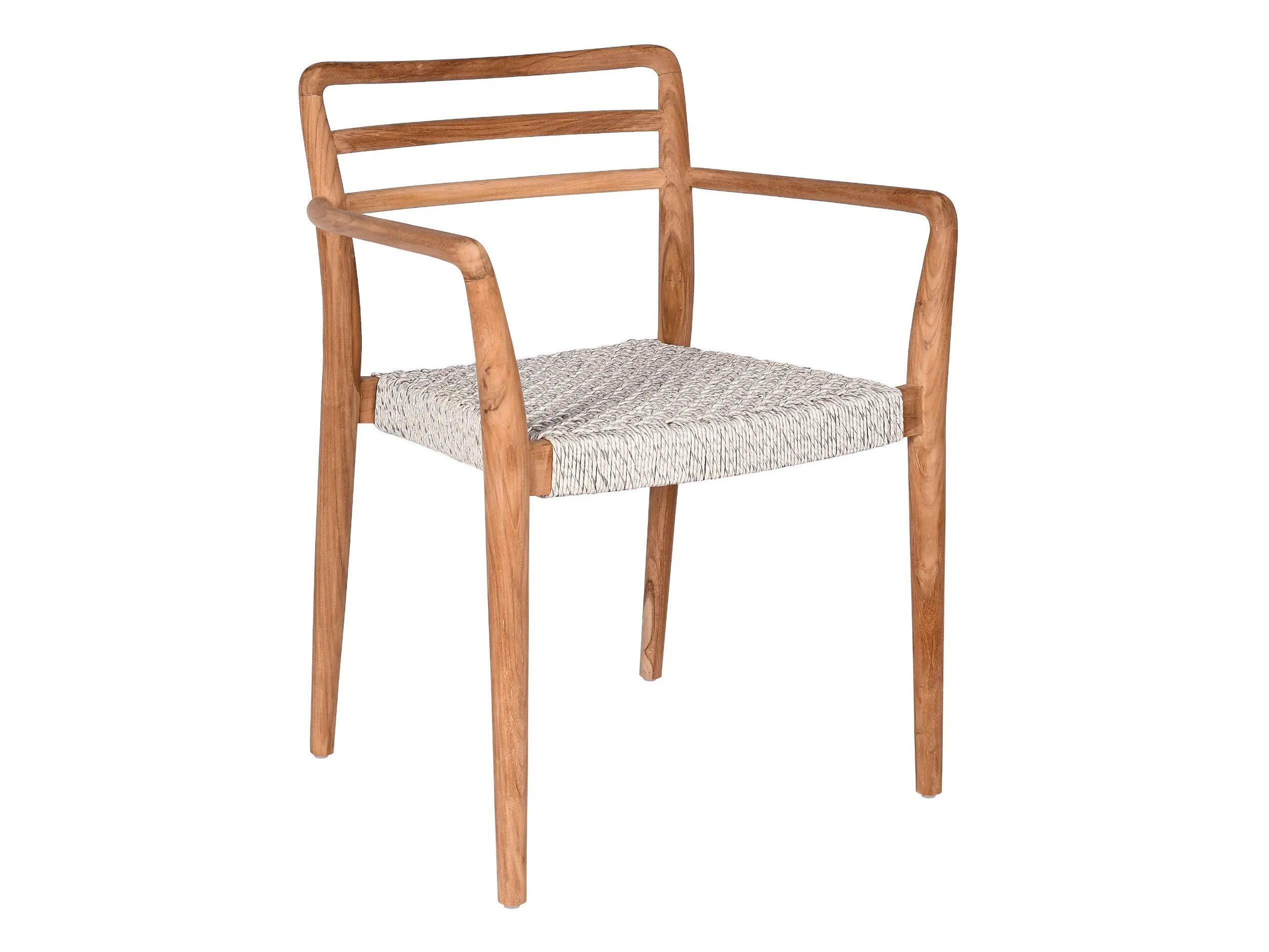 Стул для сада из тикового дерева с подлокотниками cbdesign Alisee ARCH-00012212 - Вид №3