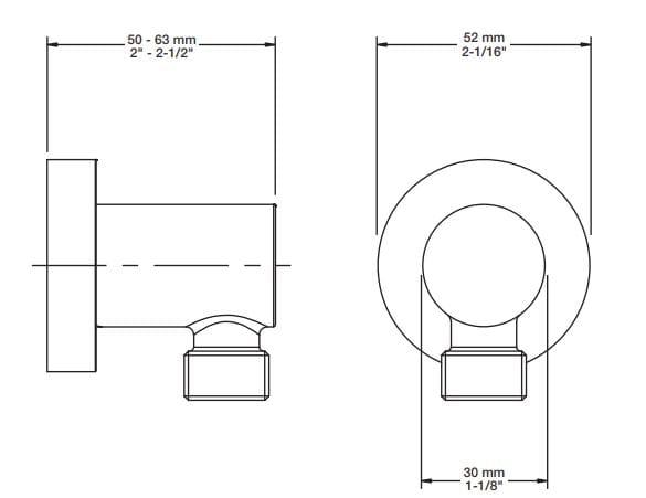 Набор термостатических встраиваемых ванн с ручным душем BARIL PRO-4300-56 ARCH-00030235 - Вид №8