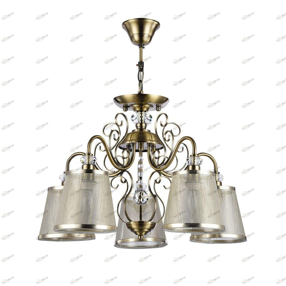 Подвесная люстра Freya Driana FR2405-PL-05-BZ FREYA DRIANA 186111 Бежевый 