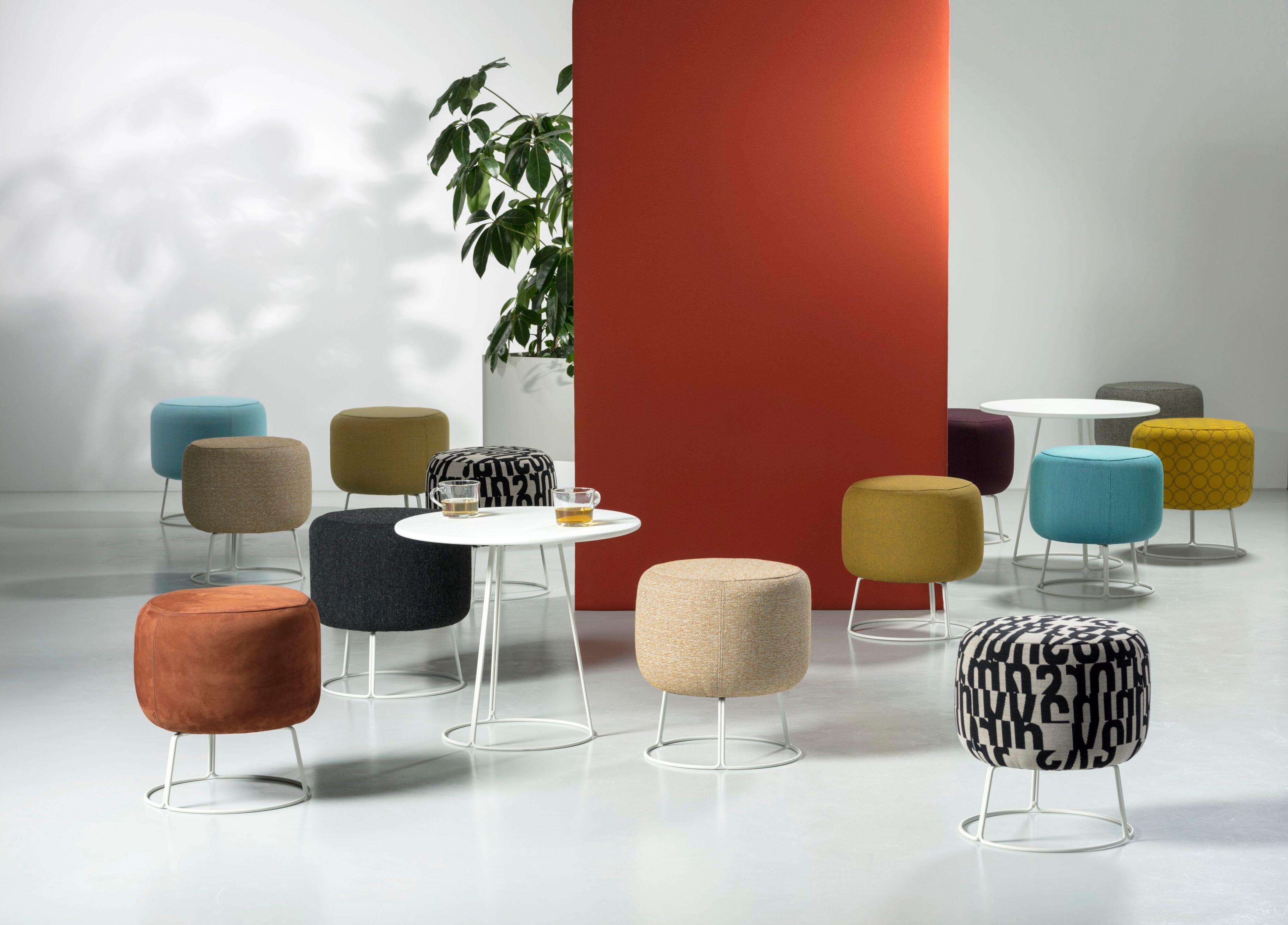 Низкая ткань табурет Cascando Paddy ARCH-00095411 - Вид №2