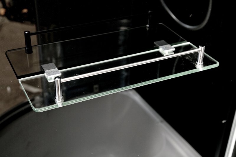 D09 Душевая кабина DETO Серия D BМ4590 LED BLACK - Вид №8