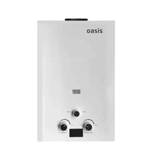 Колонка газовая Oasis 44x30x12 см 6 л/мин цвет белый 12797125 STLM-2141741