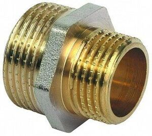 Ниппель 1"1/4x1'' латунь TIEMME