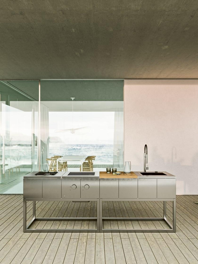 Rok Модульная летняя кухня из нержавеющей стали sun-id-1408997 - Вид №5