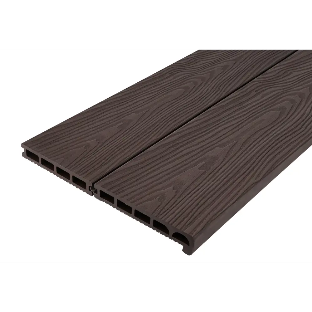 T-DECKS Прямая полуступень из ДПК 35x170x3000 мм венге 88779125 STLM-1013525 - Вид №3