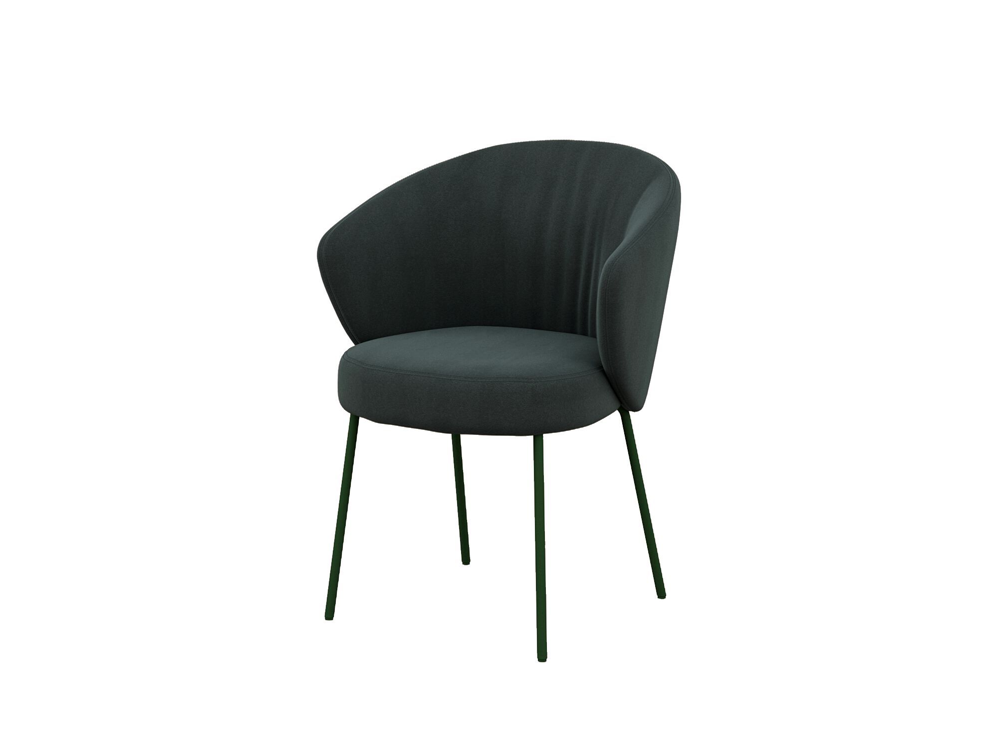 Тканевый стул с подлокотниками MOBLIBERICA GAVI ARCH-00130324 - Вид №7