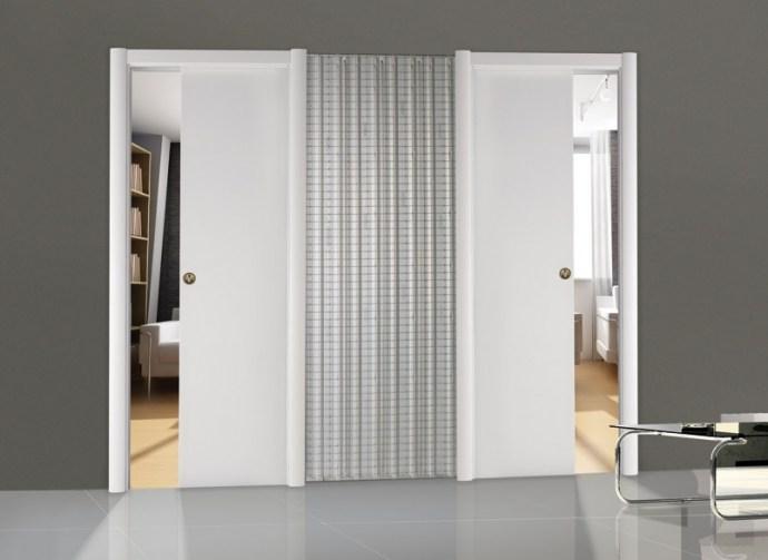 Scrigno Рама стойки для раздвижной двери с противоположными створками Scrigno gold sun-id-1479403 - Вид №1