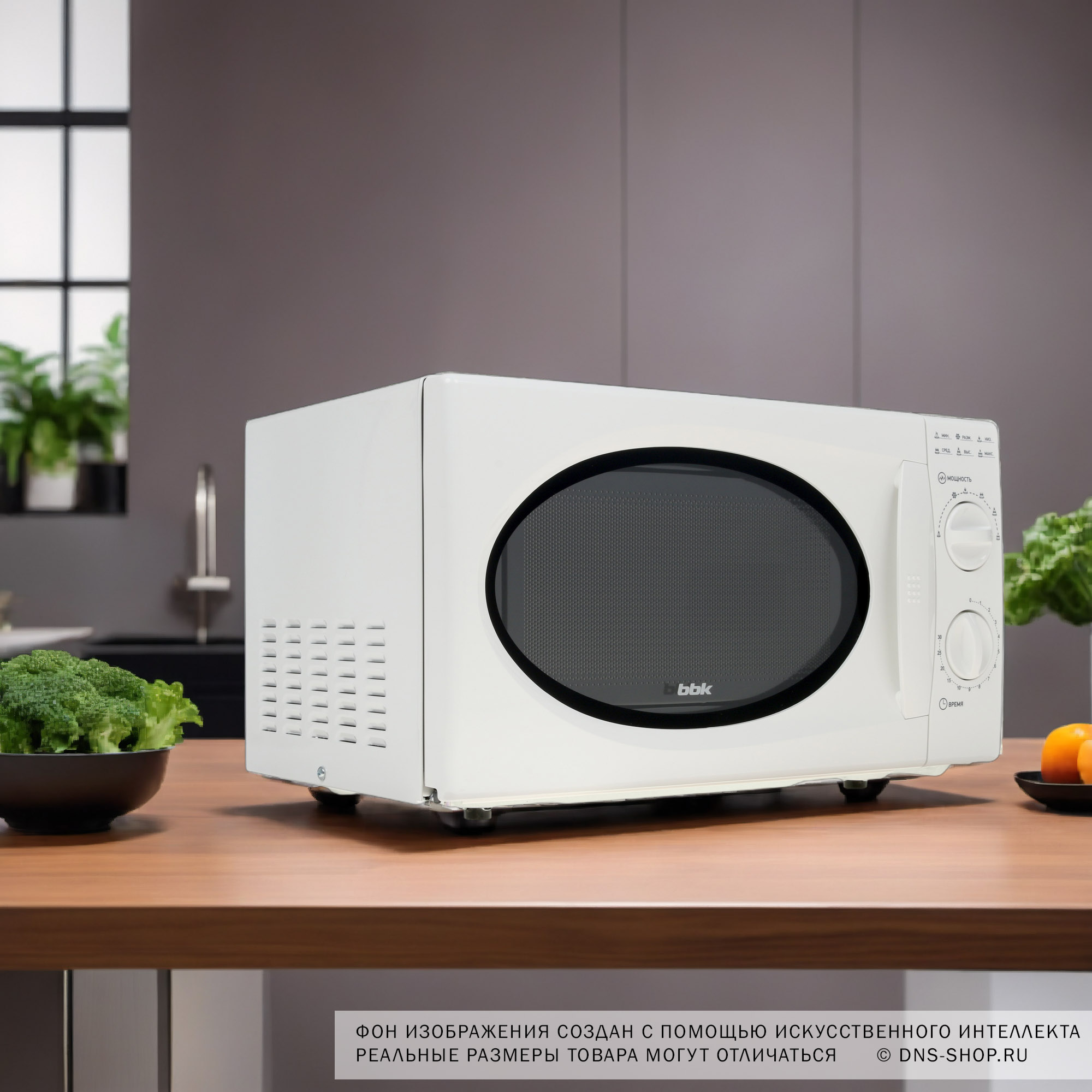1159644 Микроволновая печь BBK 20MWS-715M/W белый STDN-0119673 - Вид №10