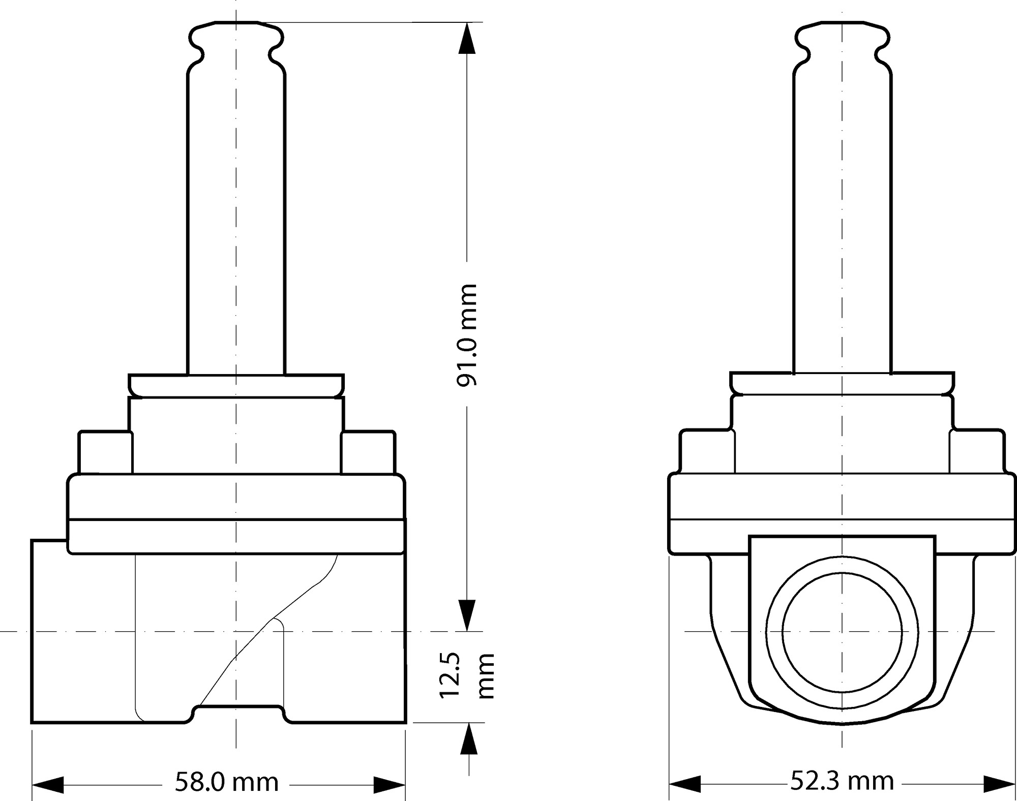 Danfoss EV250B — двухходовые электромагнитные клапаны с принудительным подъемом Клапан электромагнитный EV250B 032U5351  - Вид №41