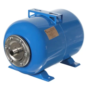 Гидроаккумулятор горизонтальный 24 л Тополь 9902 1" синий