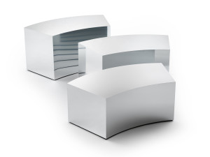 Алюминиевый низкий журнальный столик