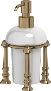 STI 529 Держатель дозатора жидкого мыла настольный 3SC STILMAR ANTIQUE BRONZE