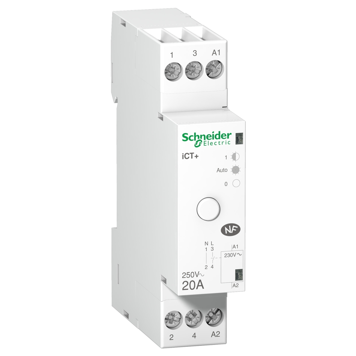 A9C15031 Модульный контактор Acti9 20А 250//230В AC Schneider Electric Acti 9 