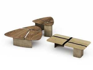 Журнальный столик из массива дерева