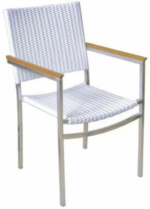 Il Giardino di Legno Штабелируемый садовый стул с подлокотниками Berbeda 5305