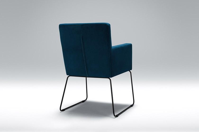 Sits Санный стул с обивкой из ткани Clark sun-id-1464444 - Вид №3