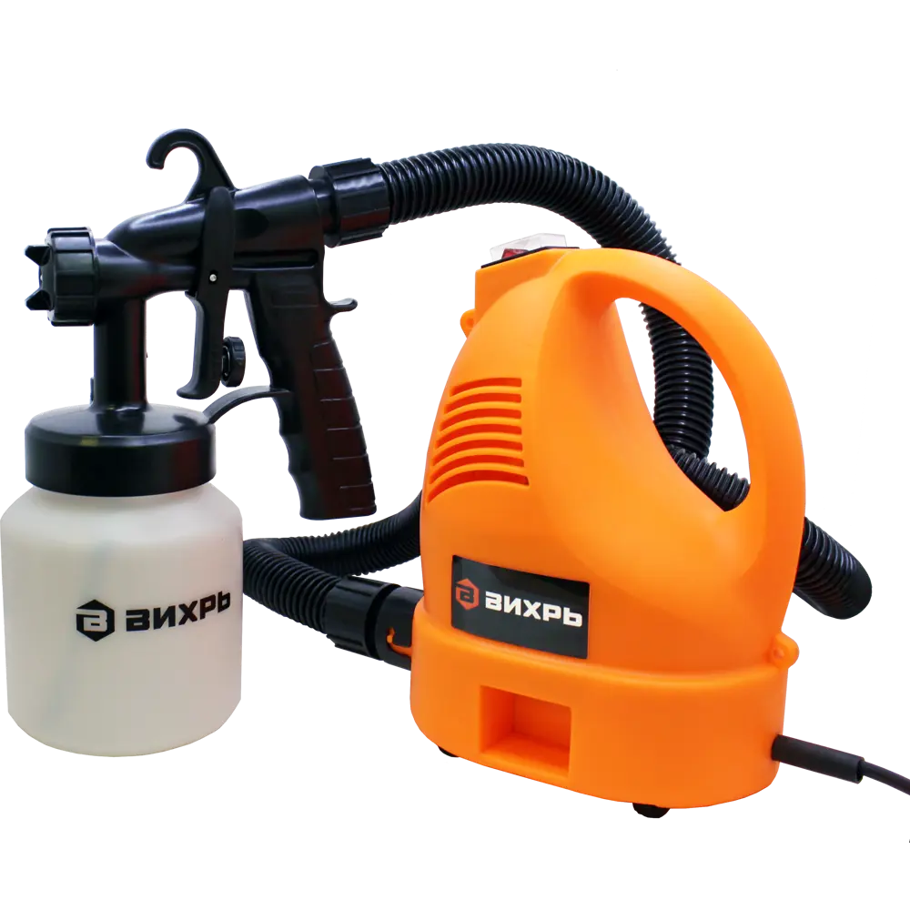 Краскопульт электрический Вихрь ЭКП-7,0В с регулировкой распыления 89410953 STLM-1576219