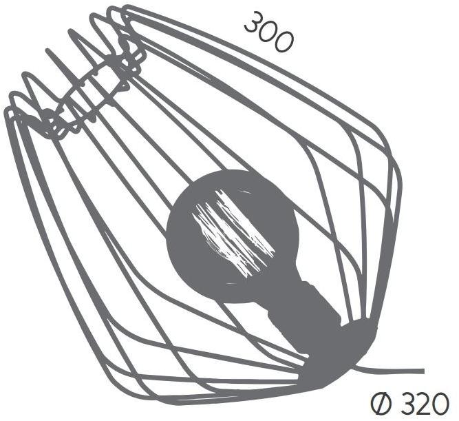 Aromas del Campo Настольная лампа из металла  S1041  - Вид №2