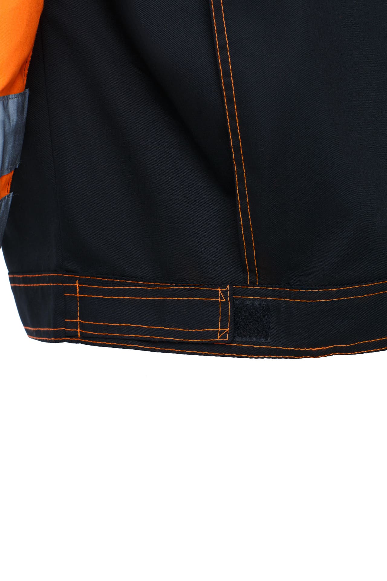 61848 Костюм "Профессионал-2" с СВП черно-оранжевый  Летняя спецодежда  размер 60-62/182-188  - Вид №10