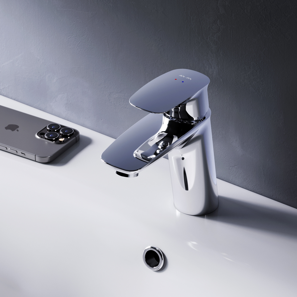 F71A02100 Spirit V2.1 смеситель д/умывальника хром шт AM.PM Spirit 2.1 