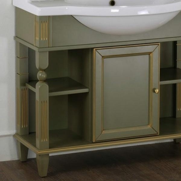 Комплект мебели MIGLIORE Kantri 100 см эмаль оливковая с патиной sun-id-686551 - Вид №2