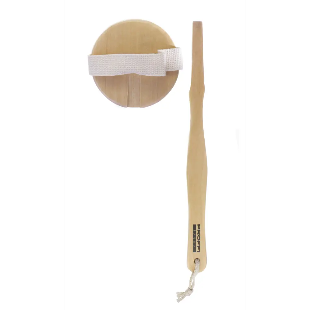 Щётка массажная натуральная щетина PROFFI SAUNA STLM-2190075 - Вид №6