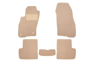 16080933 Коврики в салон Premium FIAT Grande Punto 5D 2005-2011, хб., 5 шт. КLEVER04150922112kh Klever