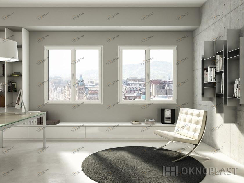 Oknoplast Окно ПВХ с двойным остеклением Prolux sun-id-1481012