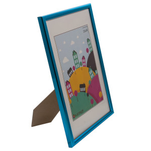 90348377 Рамка PAM21x30-N, 21x30 см, пластик, цвет аквамарин Палитра STLM-0195348 PLATINUM