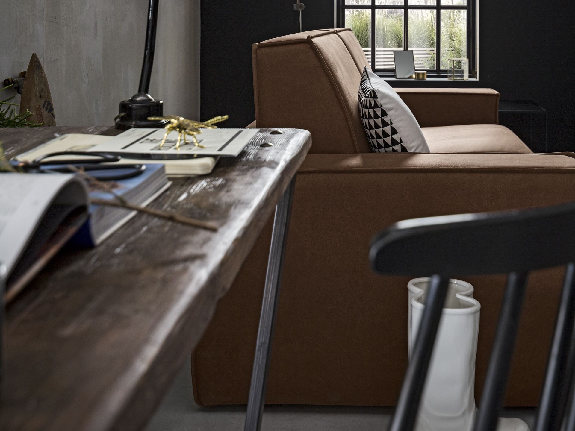 Двуспальный диван-кровать из ткани Felis Day &amp ARCH-00069789 - Вид №2