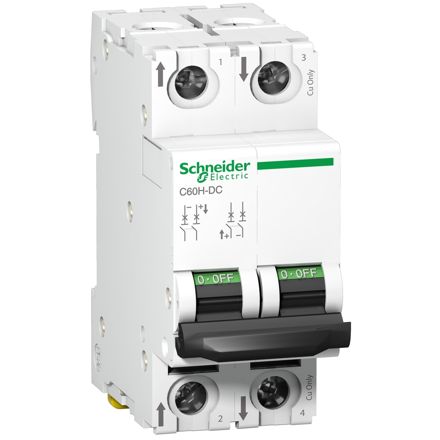 A9N61537 Автоматический выключатель Acti9 2P 40А (C) 10кА Schneider Electric Acti 9 