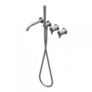 PR50EB2S3 Смеситель для ванны, однорычажный, встроенный Ritmonio DOT316 Round